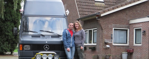 Na maanden voorbereiding, eindelijk vertrokken!