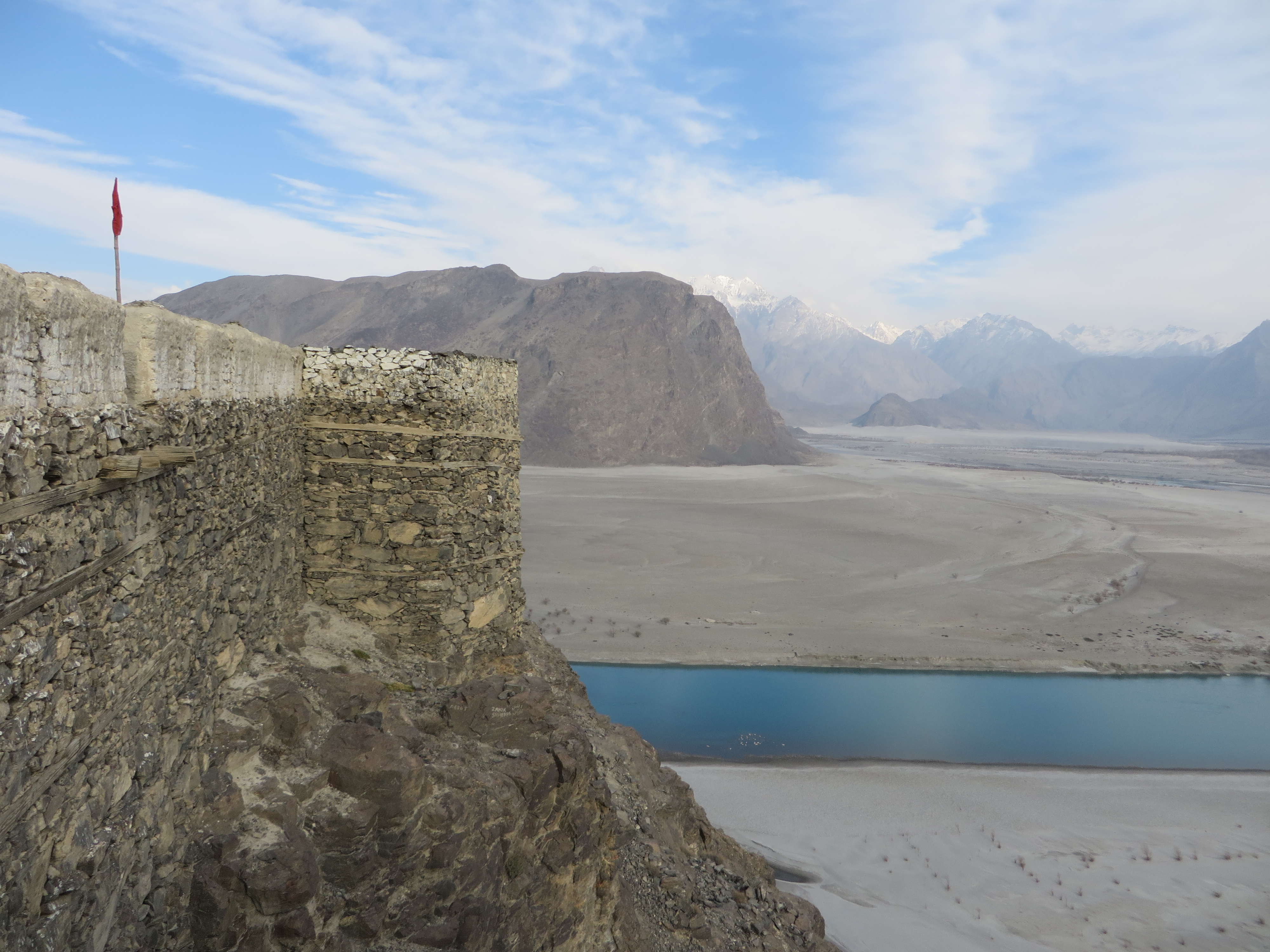 Skardu-stad en de terugreis naar Islamabad